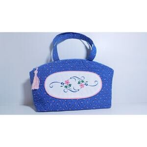 Large Cosmetic Storage Bag and Brush Roll Up, Zippered Toiletries Bag